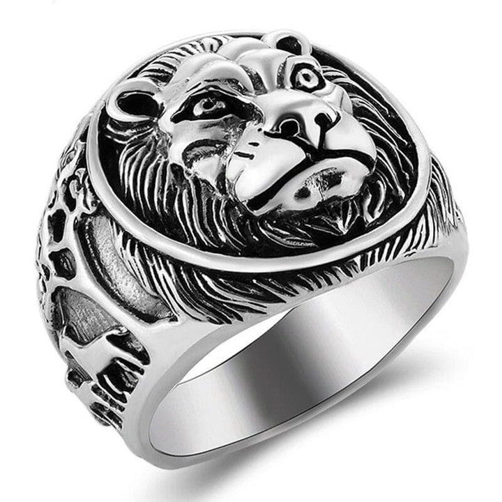 Steampunk Lion ring