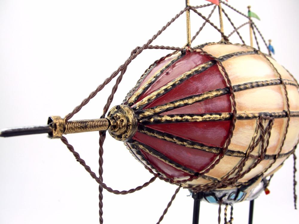 Steampunk balloon aircraft