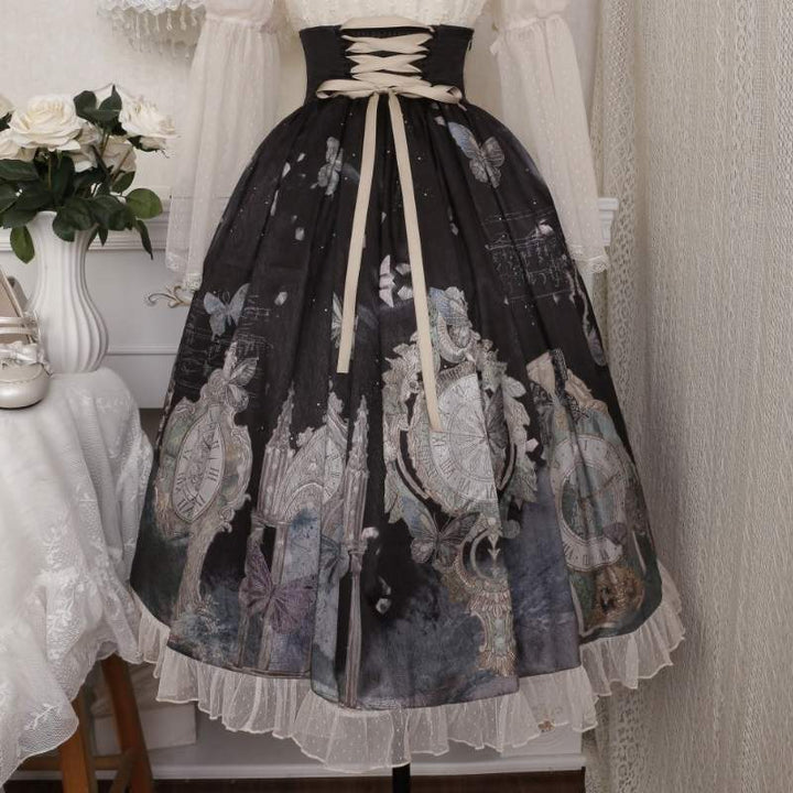 Premium mesh Steampunk skirt