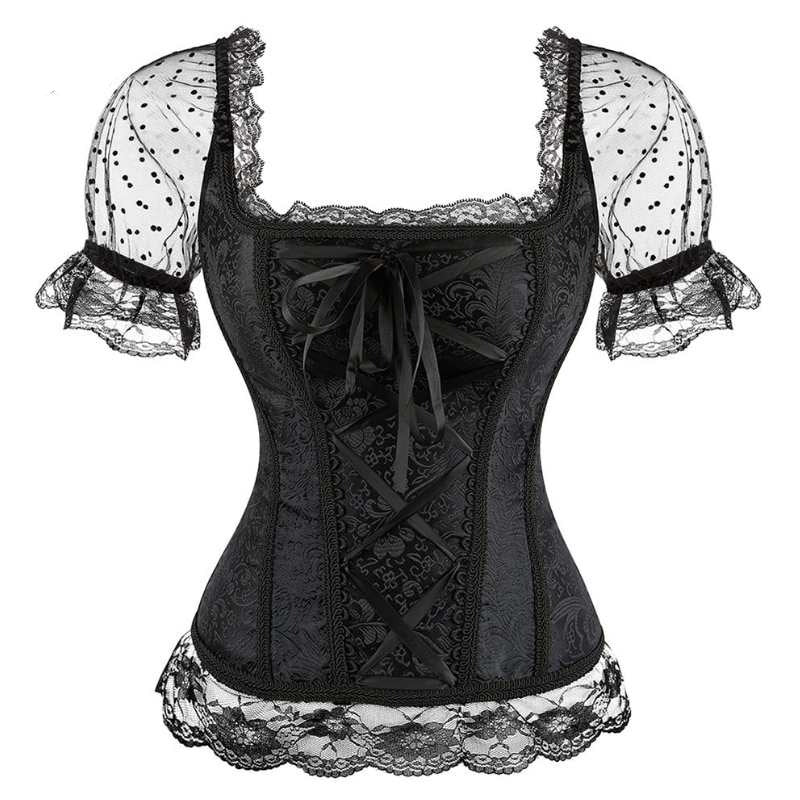 black steampunk top