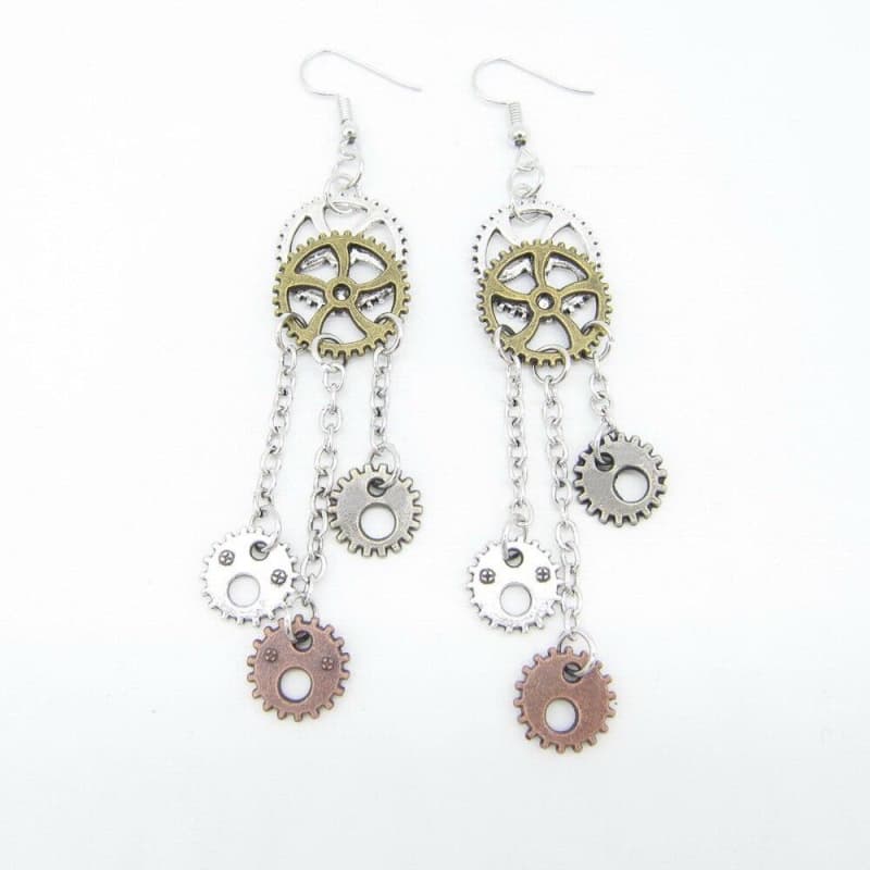 Gears Steampunk earrings