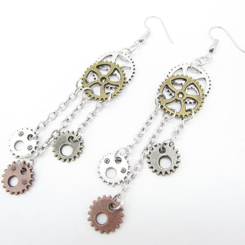 Gears Steampunk earrings