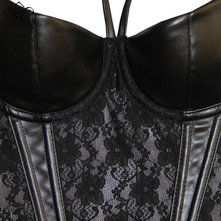 Morticia Steampunk corset