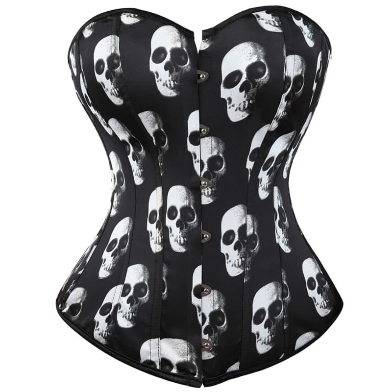 Skull Steampunk corset