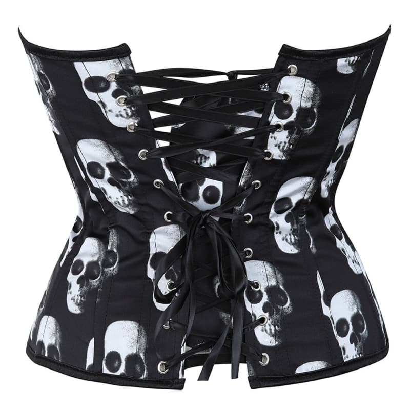 Skull Steampunk corset