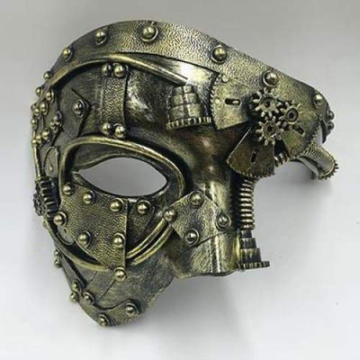 steampunk mask with details
