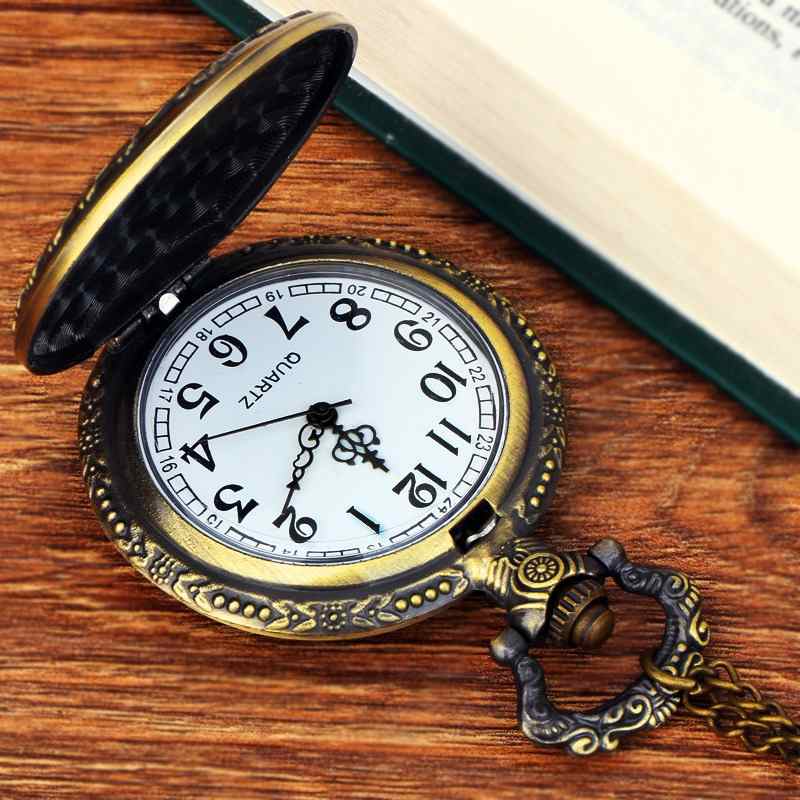 Alice in Wonderland Steampunk pocket watch