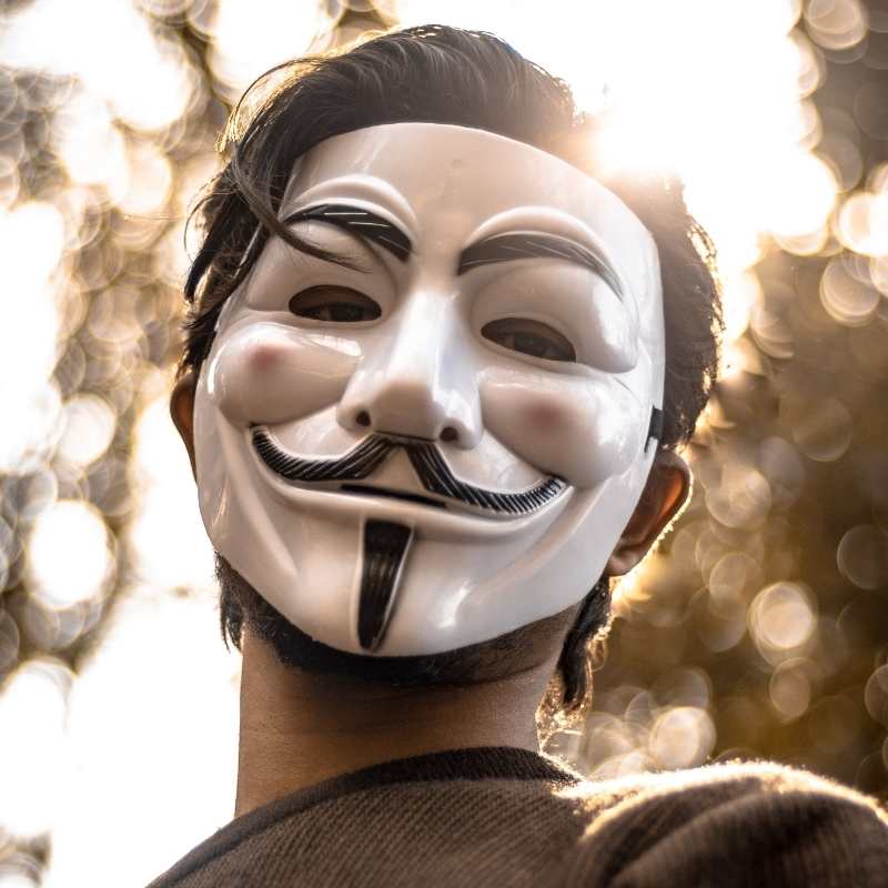 guy fawkes mask