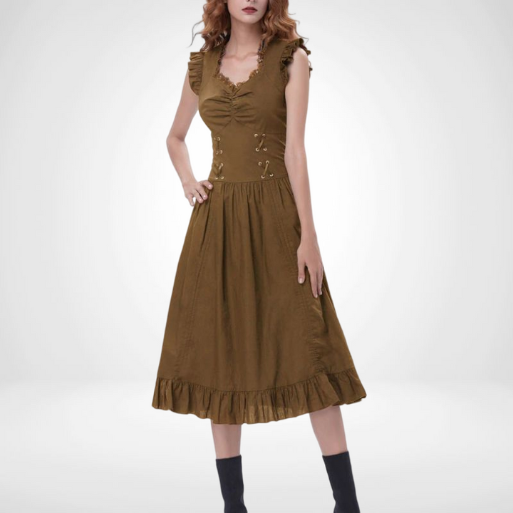 Belle Epoque steampunk dress