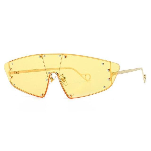 Transparent Steampunk sunglasses