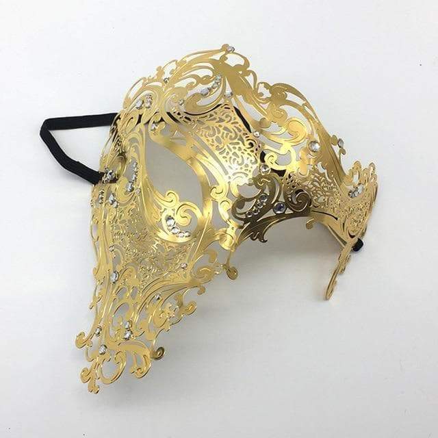 Venetian steampunk half-mask