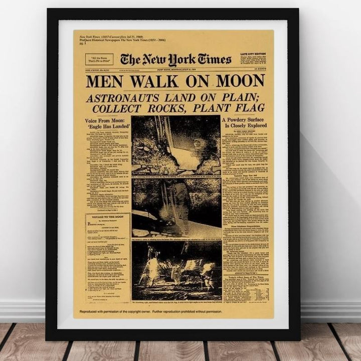 Steampunk Apollo mission poster