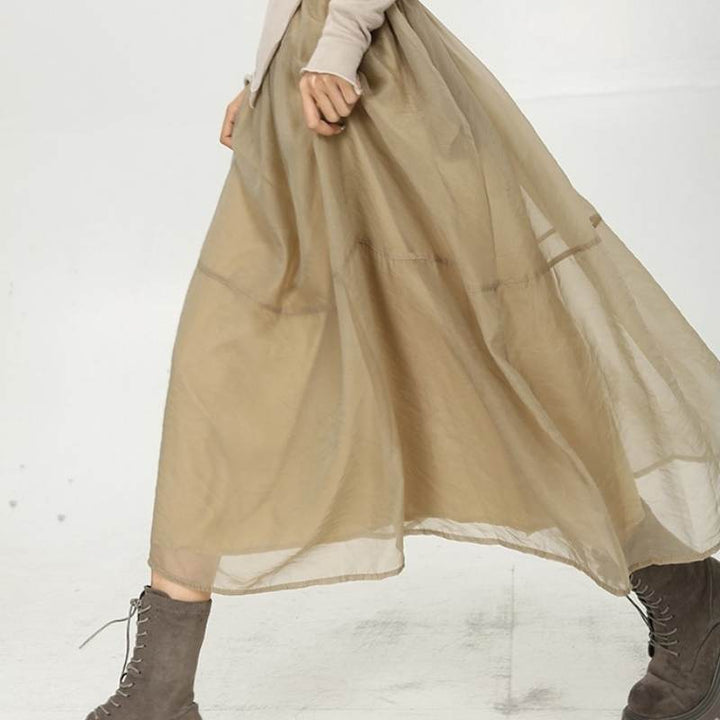 Steampunk mid skirt