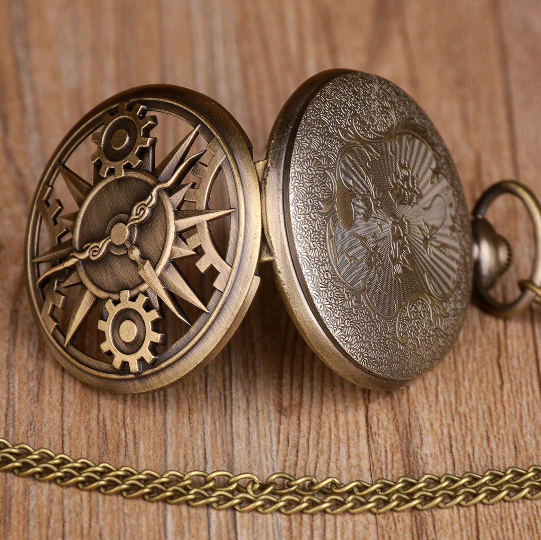 Gearing Steampunk pocket watch