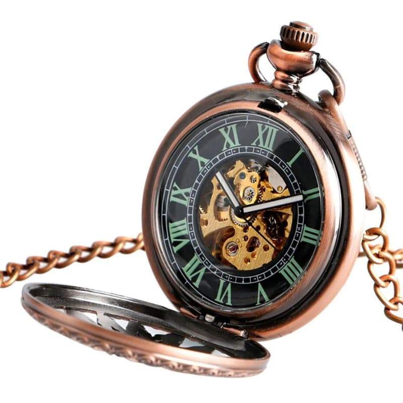 Sun Steampunk pocket watch