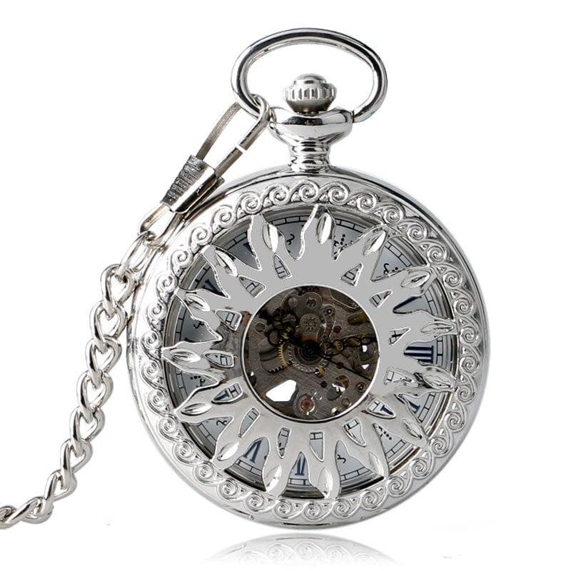 Sun Steampunk pocket watch