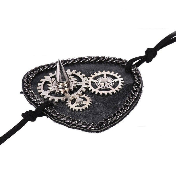 Steampunk gear eye patch