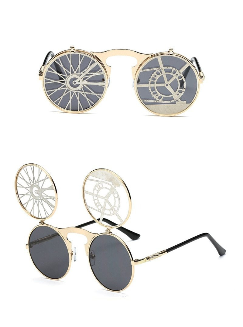 Time traveler Steampunk sunglasses