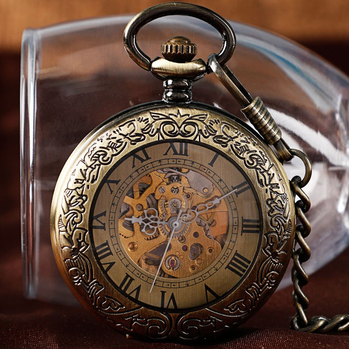 Antique Bronze Steampunk pocket watch