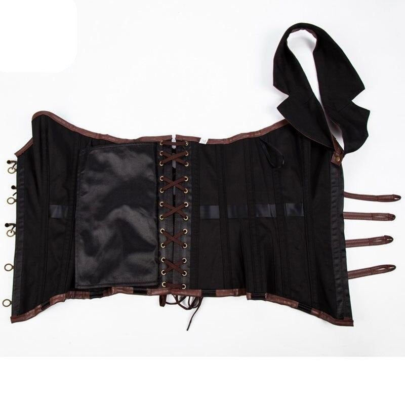 Steampunk military corset