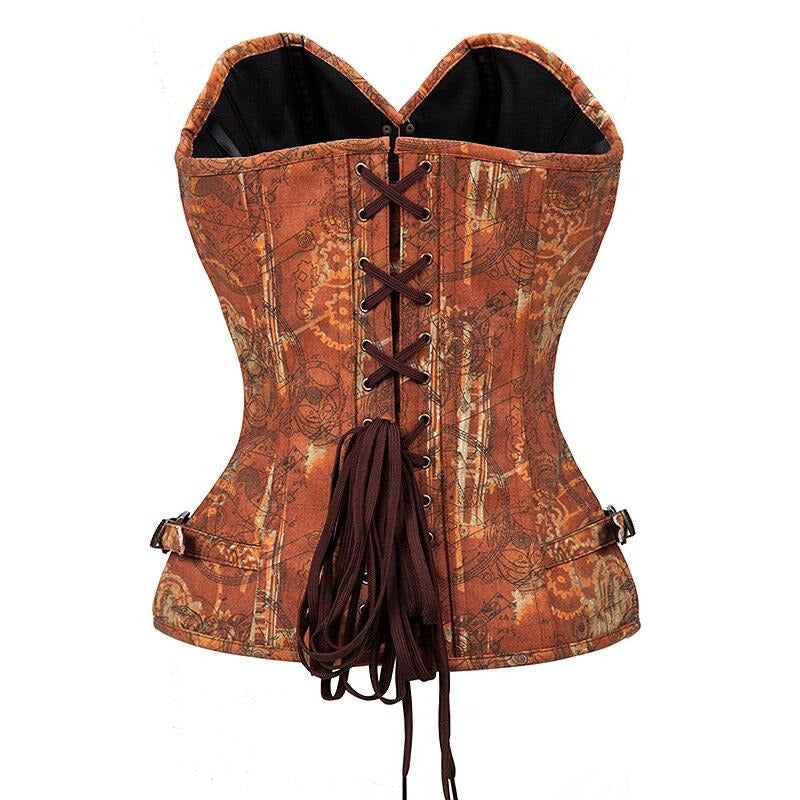 Time traveler steampunk corset