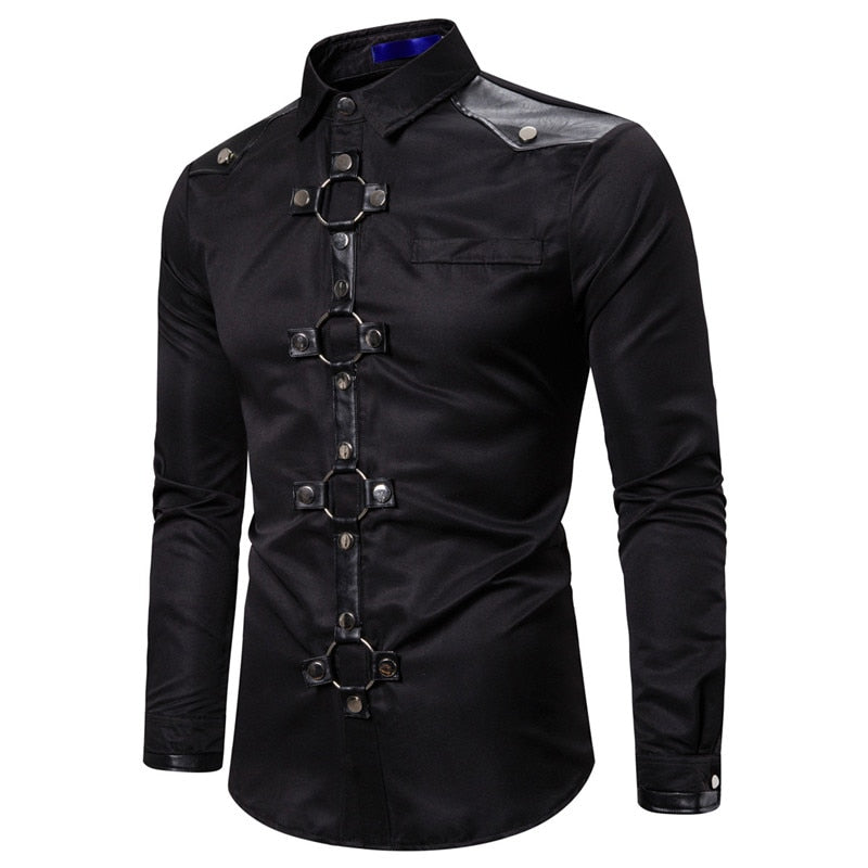 Steampunk cargo shirt