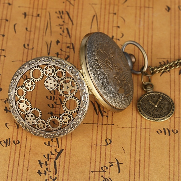 Tick-tack Steampunk pocket watch