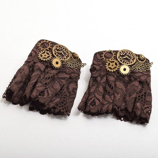 Lady's steampunk gloves