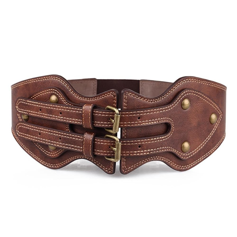 Steampunk wide belt