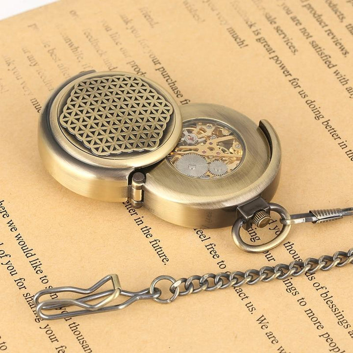 Military Steampunk pocket watch