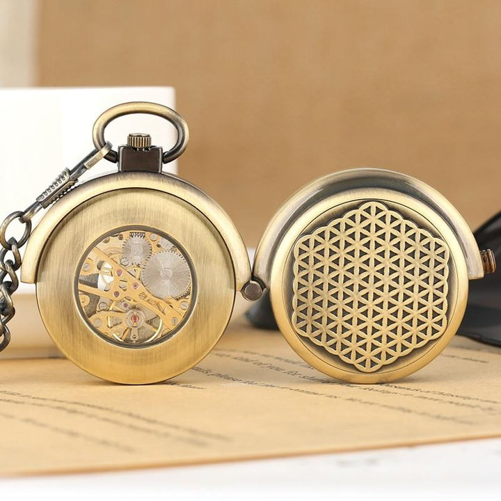 Military Steampunk pocket watch