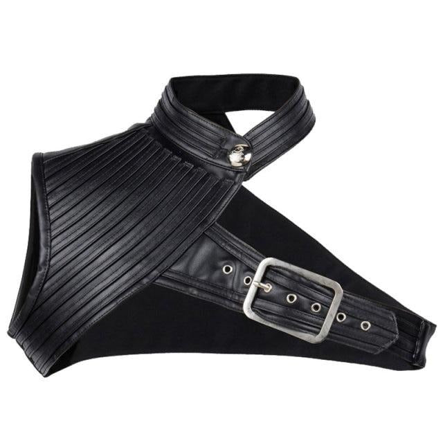 One-shoulder collar armor