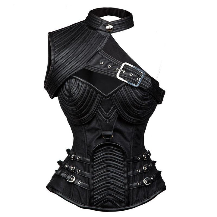 One-shoulder collar armor