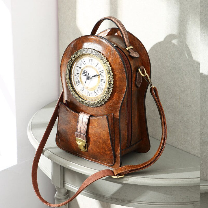 Steampunk clock bag