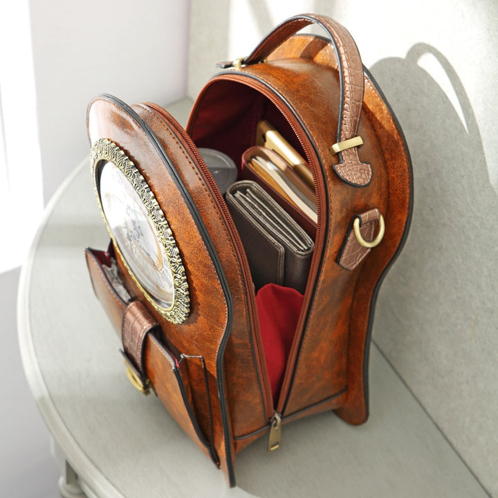 Steampunk clock bag