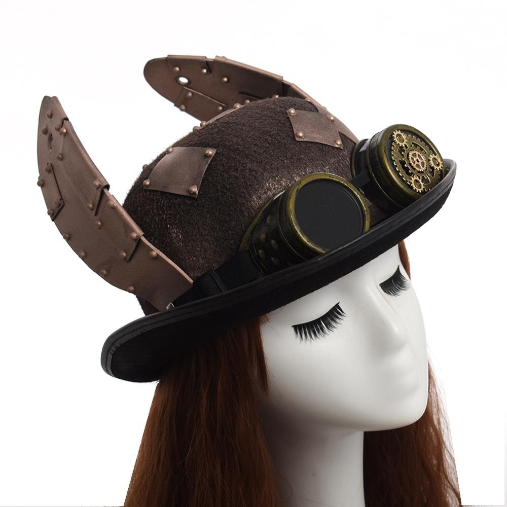 Steampunk bunny ears hat