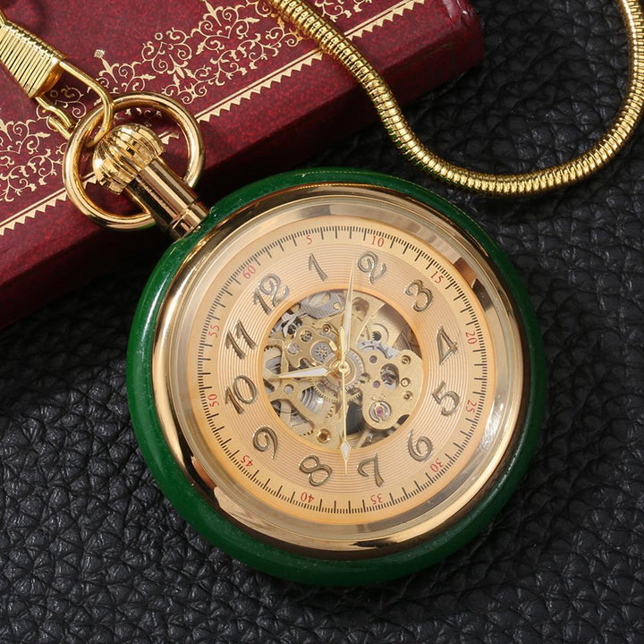 Golden Steampunk pocket watch