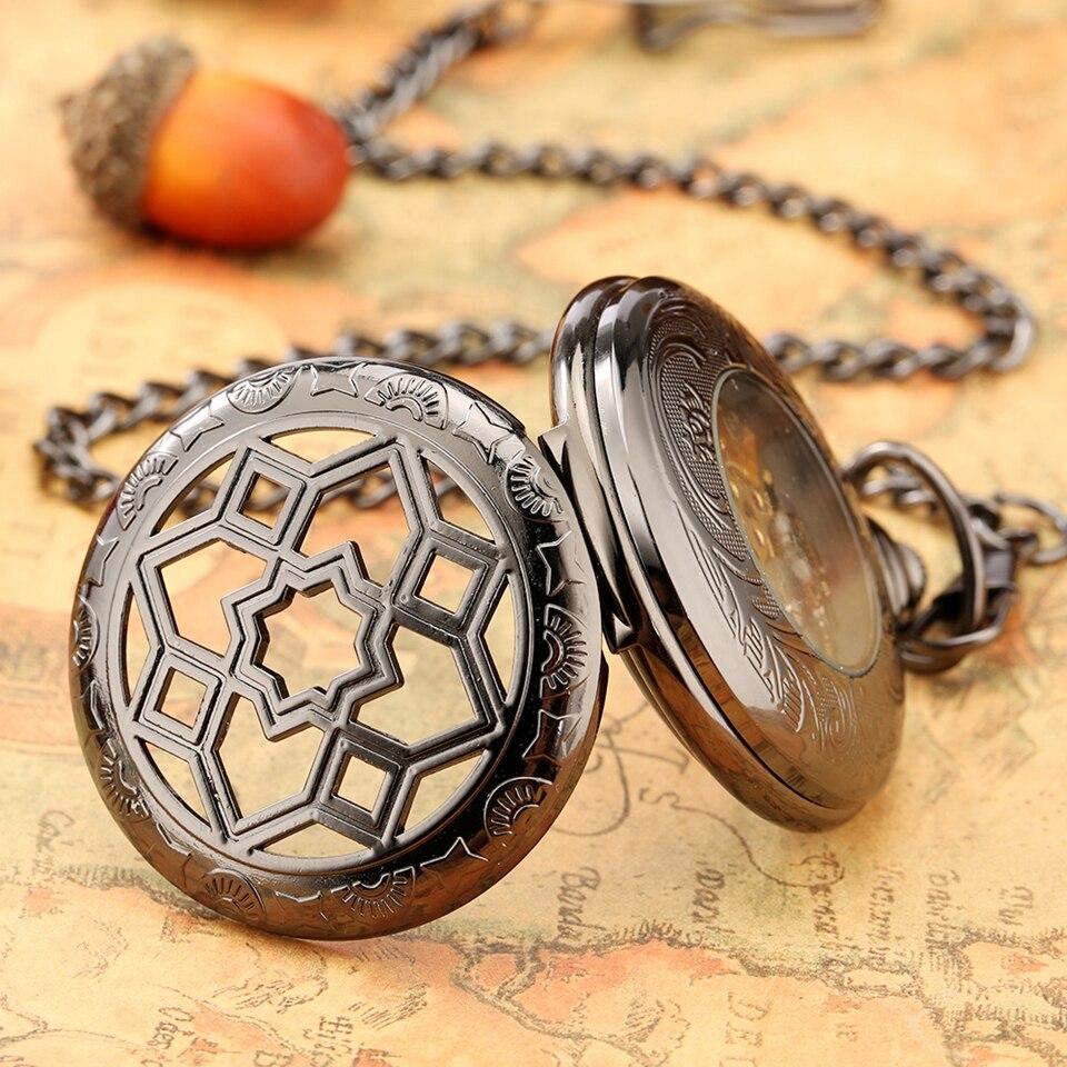 Mecanic Flower Steampunk pocket watch