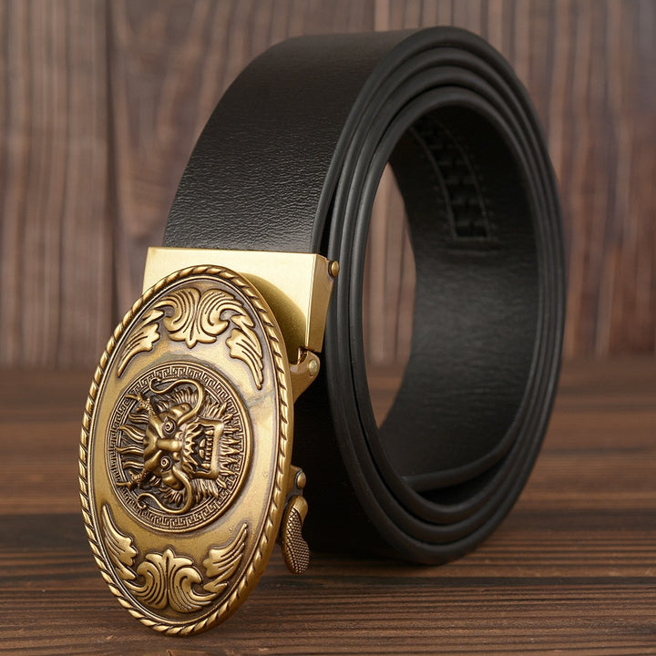 Luxury Steampunk leather belt