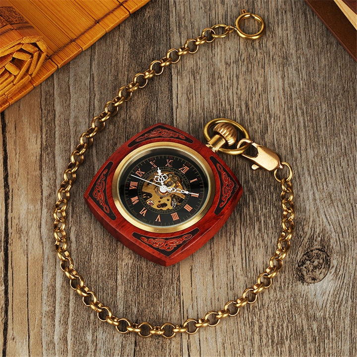 Square Steampunk pocket watch