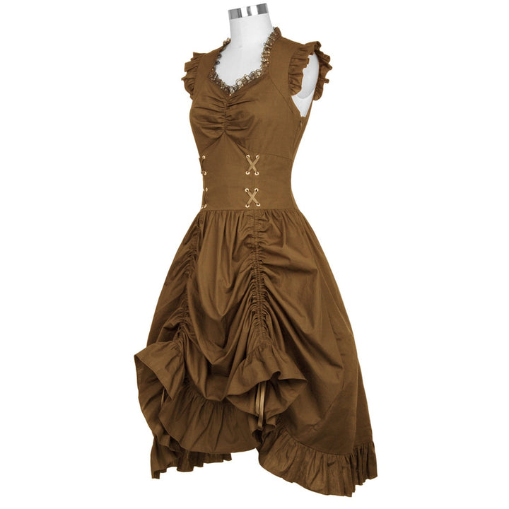 Belle Epoque steampunk dress