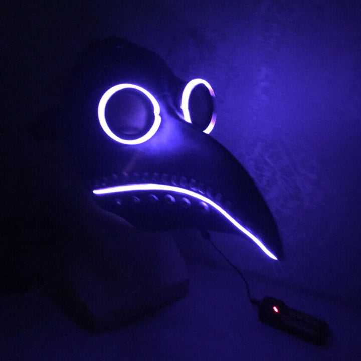 LED Plague Doctor Mask