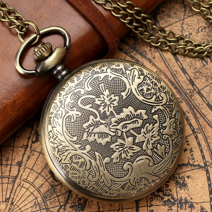 Emerald Steampunk pocket watch