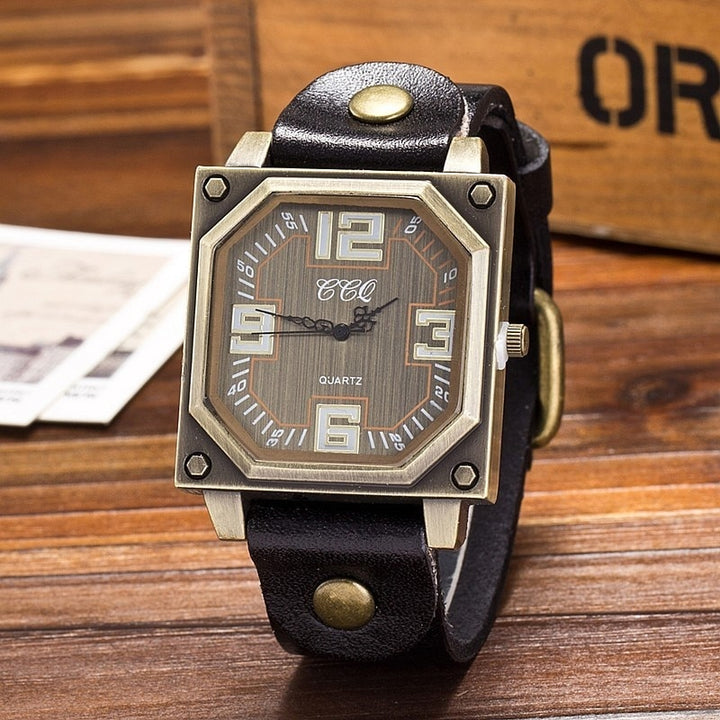 Square Steampunk watch