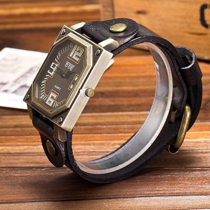 Square Steampunk watch