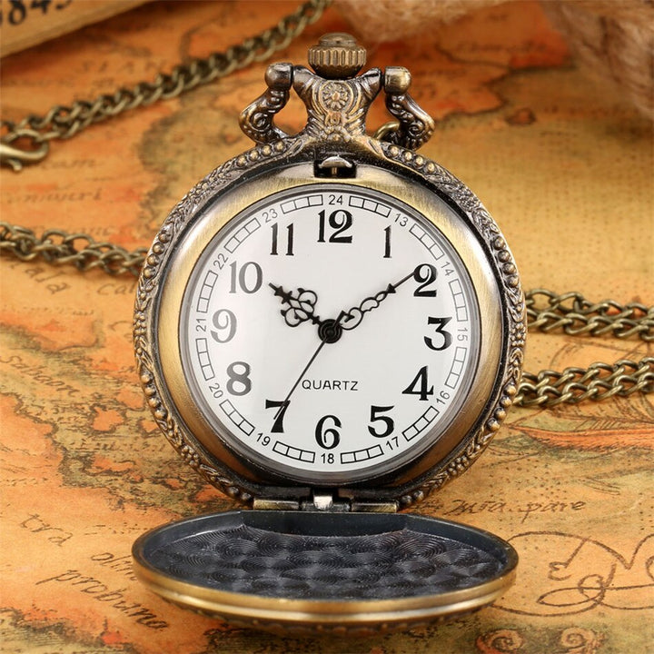 Steampunk butterfly style pocket watch