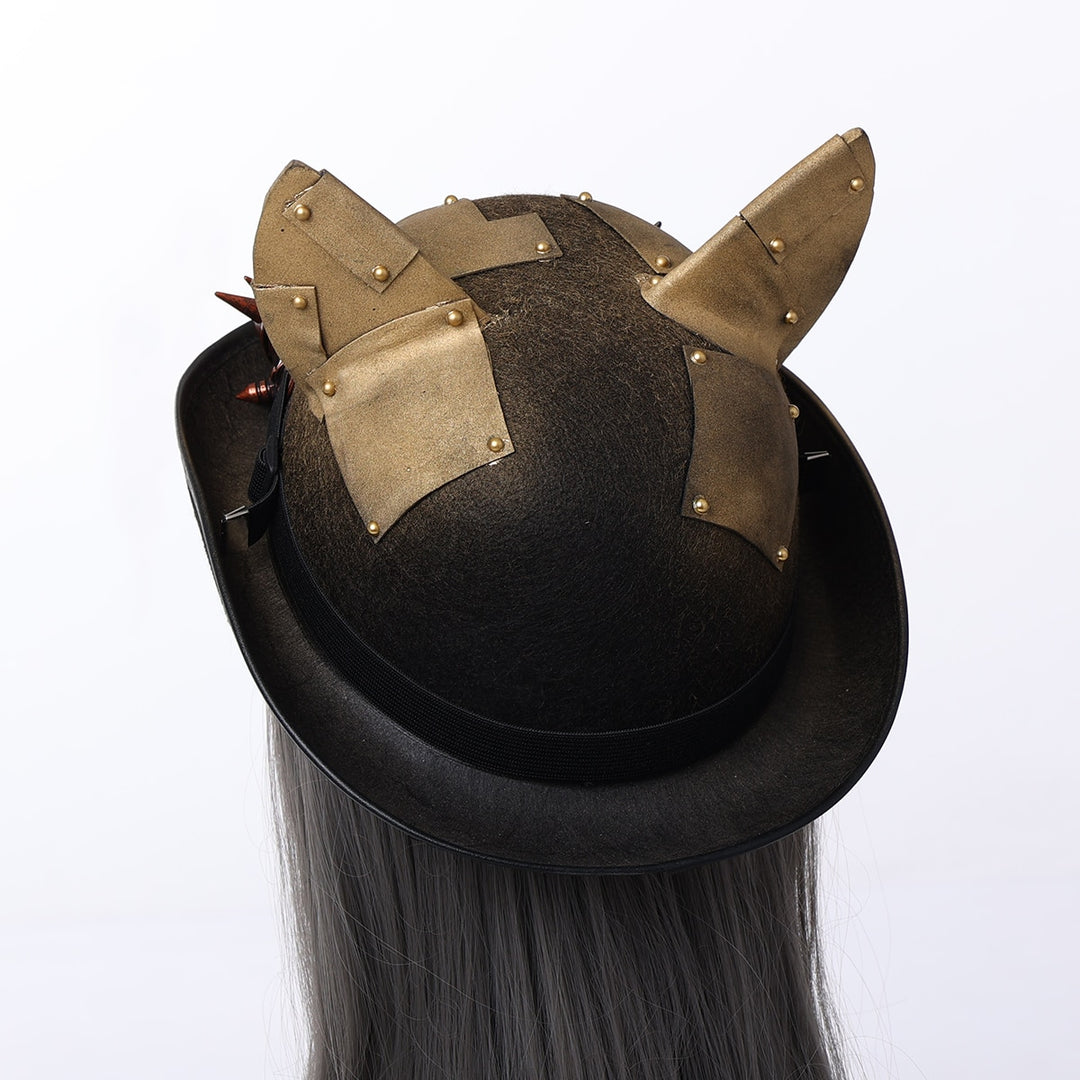 Steampunk cat ears hat