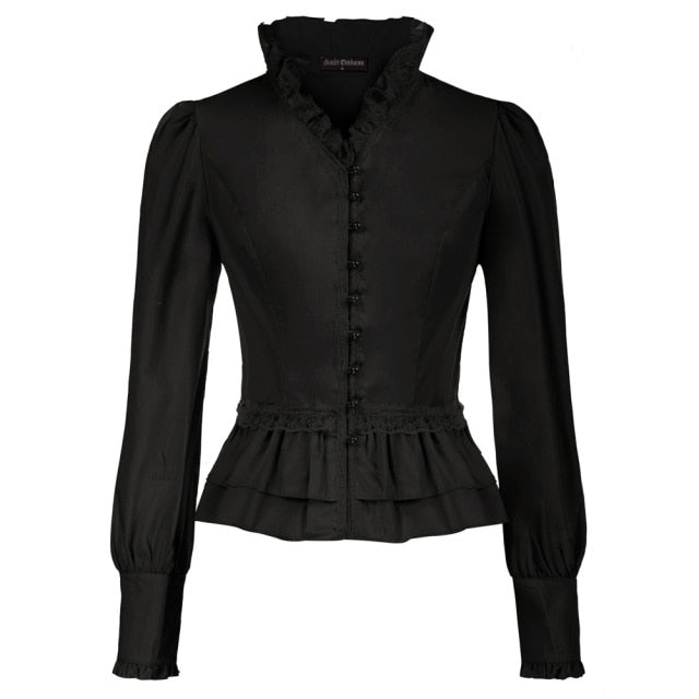 Pleated Steampunk shirt