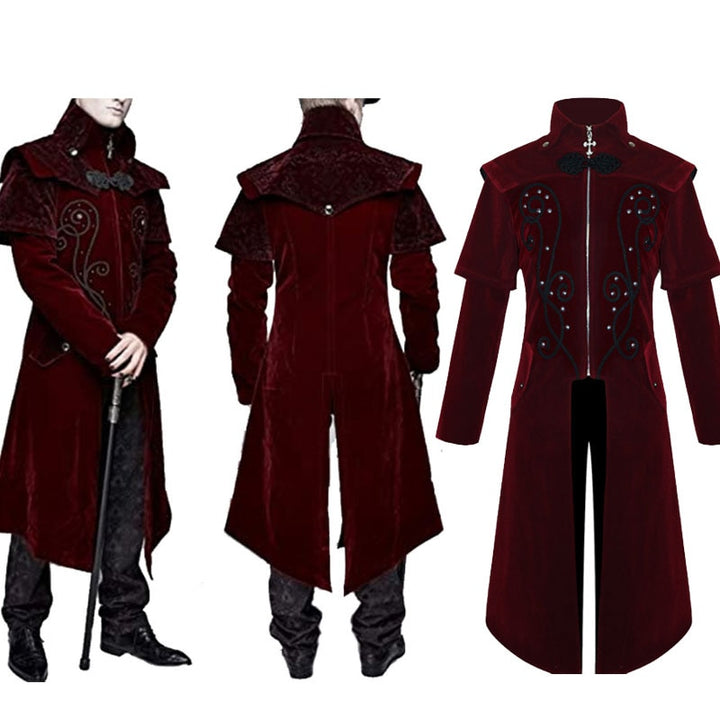 Steampunk castle vampire coat