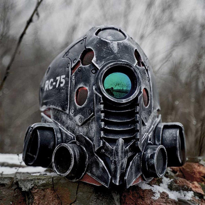 Steampunk robot mask